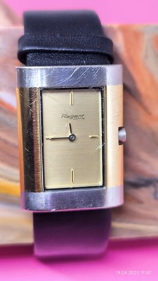 VINTAGE  CLASSIC ALL STAINLESS STEEL QUARTZ WATCH ''REGENT'' SOHNLE