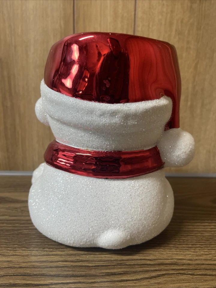 Candelabro Bath & Body Works 3 mechas oso polar Navidad Foto 3 de 4