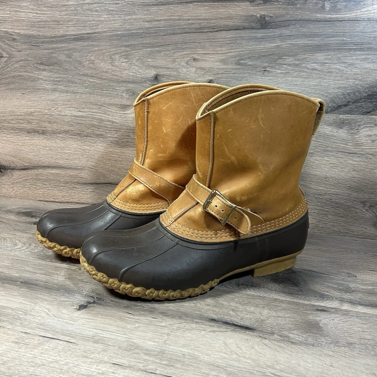 NWOT Men\'s Bean Boots Slip On L.L.Bean Slip Resistant Boots for Men for Sale | Shop New  main image 3