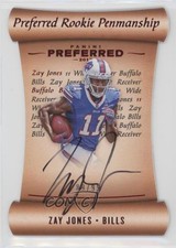2017 Panini Preferred Rookie Penmanship Red 89/99 Zay Jones #162 Auto l1f