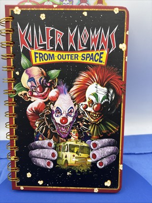 Killer Klowns From Outer Space Notebook Journal Diary Unused