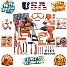 Kids Tool Set 48pcs, Christmas Birthday Gifts for Boys Girls Ages 3 , 4, 5, 6...