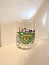 Vintage Fenway Park Citgo 50 Year Commemorative GlassVintage