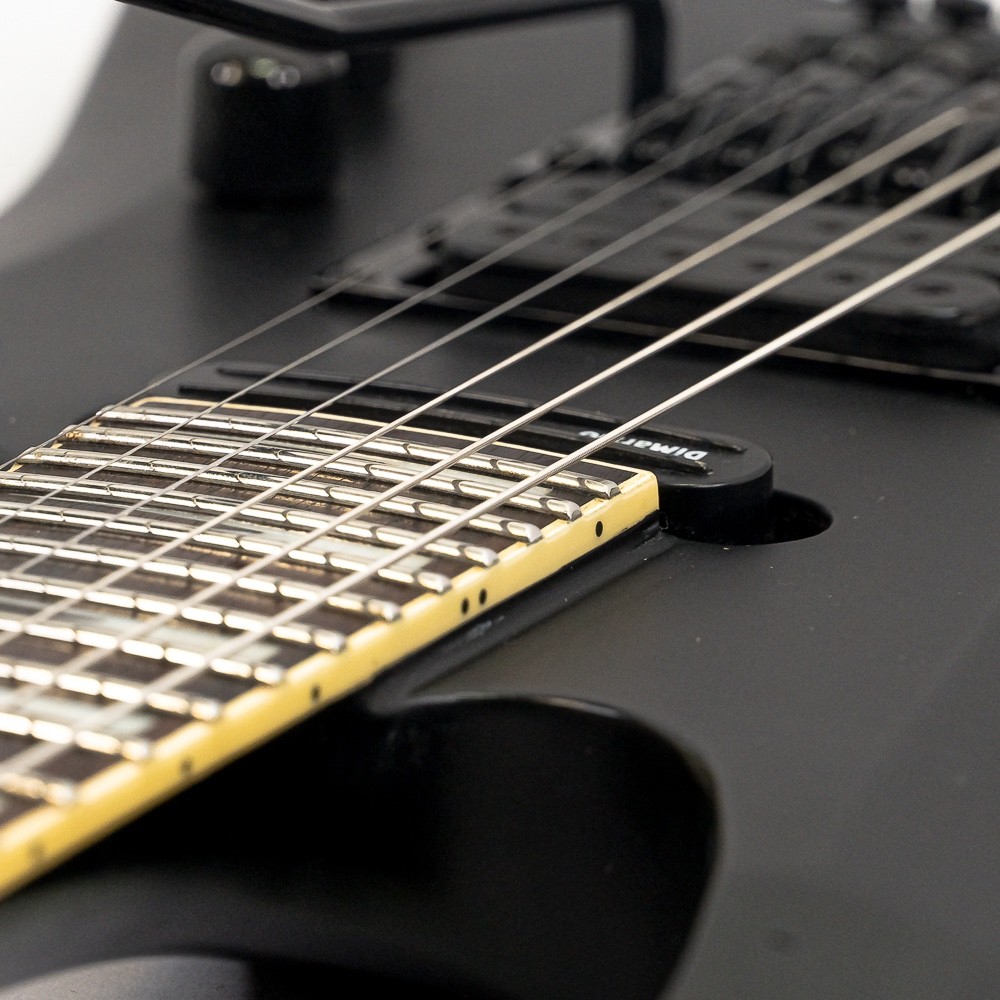 2012 Ibanez XPT700XH Xiphos 27-Fret Electric Guitar Black Flat