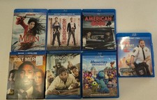 Lot of 7 Blu-ray Thriller Action Movies No Digital Codes See Photos READ DESCRIP