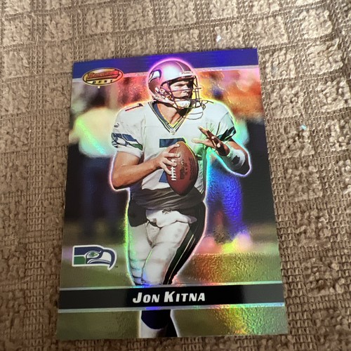 Carta 2000 Bowman's Best #44 Jon Kitna Seattle Seahawks - Foto 2 di 3