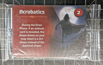 Cartographers Skills 1 Mini Expansion Pack Promo Cards For Thunderworks Games...