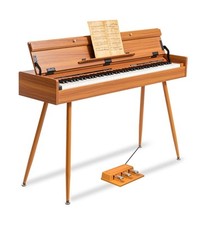 88 Key Weighted Digital Piano - Wooden Desk Electric Piano Transforms Between...