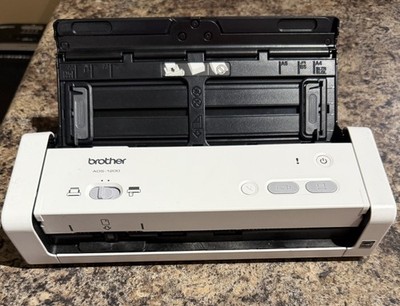 Brother ADS-1200 Desktop Document Scanner Compact Duplex Color with AC Adapter