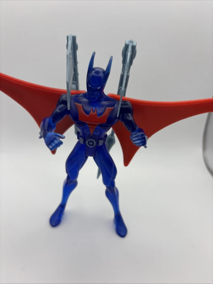 Figura Kenner Batman Beyond Future Knight azul translúcido años 90 Foto 3 de 4