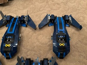 Lego 76022 Marvel Superhero X-Men Build only UFO space army builder alien x5