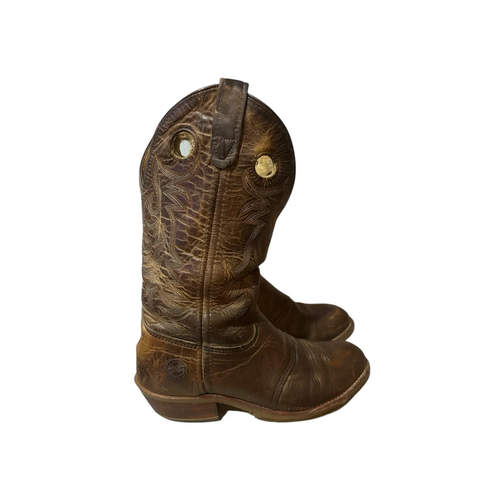 Double H DH5159 Ultra Gel Ice Buckaroo Cowboy Work Boots Women’s Size: 9 W Used - Image 2 of 4