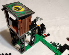 Lego Agents 8632 - Swamp Raid w/ Instructions (Incomplete Set) No Figures