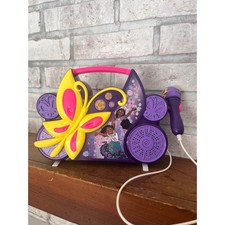 eKids Disney Encanto Sing-Along Boombox w/ wired microphone