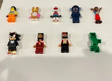 Lego Mixed Lot Minecraft Sonic Minifigures Lego city Lego Friends
