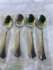 Reed And Barton Stainless 18/8 Flatware Japan “1800” (4) Soup Spoons NEW!#0149