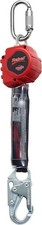 3M Protecta 3100403 Línea de Vida Retráctil Rebel 6' Tela Acero Gancho a Presión y Mosquetón