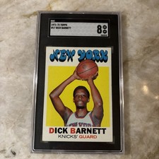 1971-72 Topps Dick Barnett #17 SGC 8