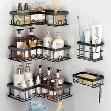 Corner Shower Caddy 5 Pack, Rustproof Stainless Steel Shower Organizer with