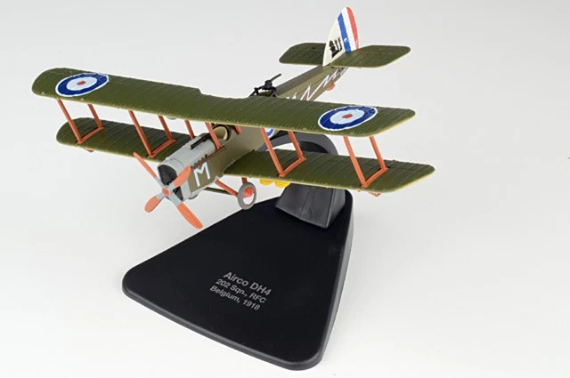Oxford Diecast 1/72 De Havilland D.H.82 Tiger Moth Floatplane - 72TM009