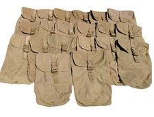 USGI Military Surplus USMC FILBE Hydration Pouches Molle II Coyote Brown 20 Pack