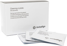 INVISALIGN Cleaning Crystals for Clear Aligners and Retainers, 50 Packets 
