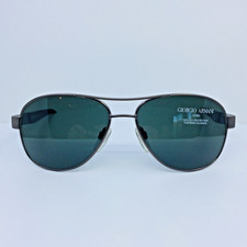 Vintage Giorgio Armani Sunglasses GA 674 C. 880 Satin Steel 57-15-135mm Italy