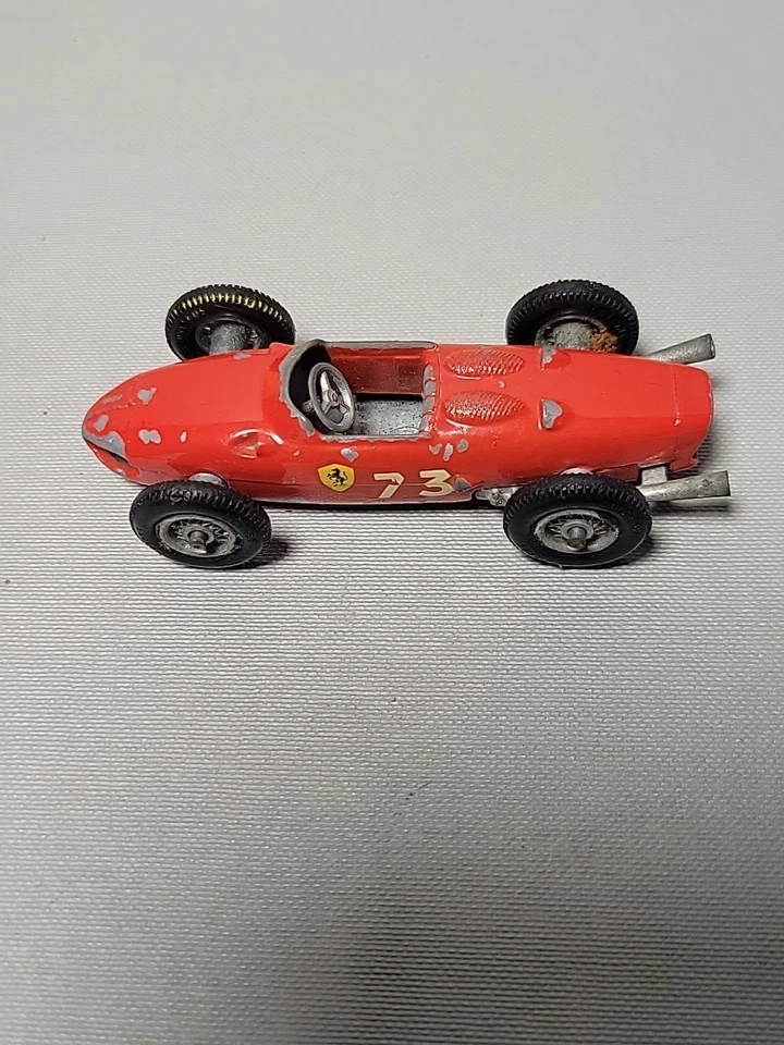 Caja de cerillas Lesney vintage años 60 Nº Ferrari F1 Racer 73 rojo - SIN CONDUCTOR Foto 3 de 4