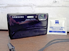 Samsung ST100 14.2MP Digital Camera -Black - Tested and Working - Nice 