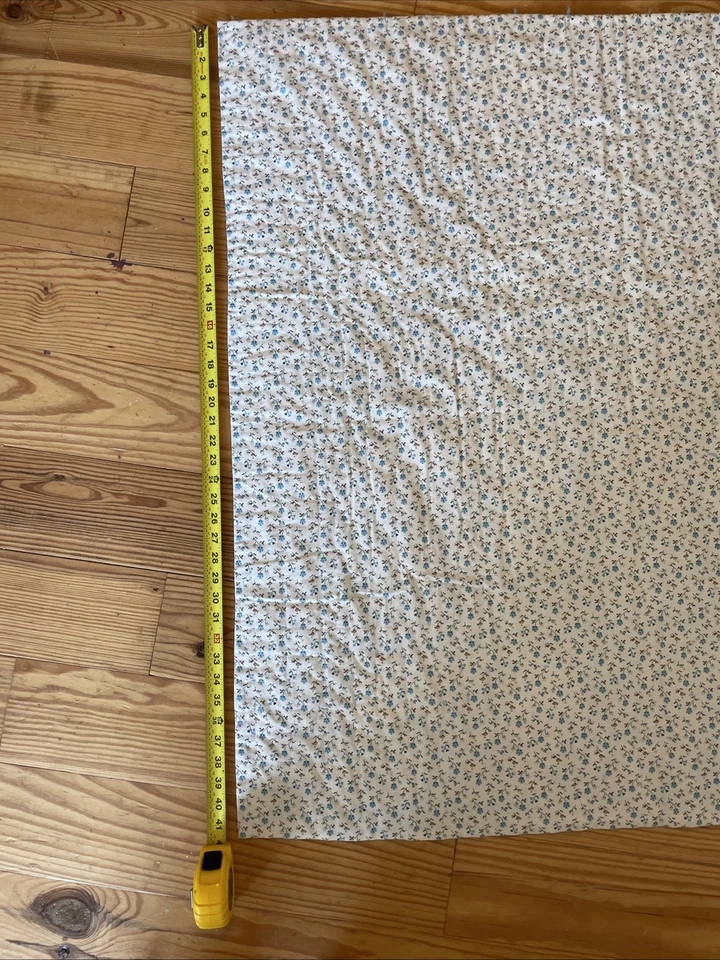 Manta/colcha para bebé gansos azules temática años 80 hecha a mano hogar libre de humo Foto 3 de 4