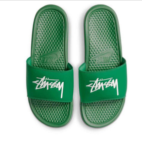 nike stussy benassi slides stockx