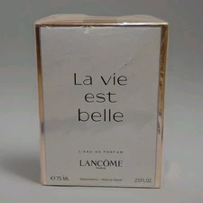 La Vie Est Belle, Lancome, Eau De Parfum Spray Vaporisateur, 2.5 Fl Oz, Sealed