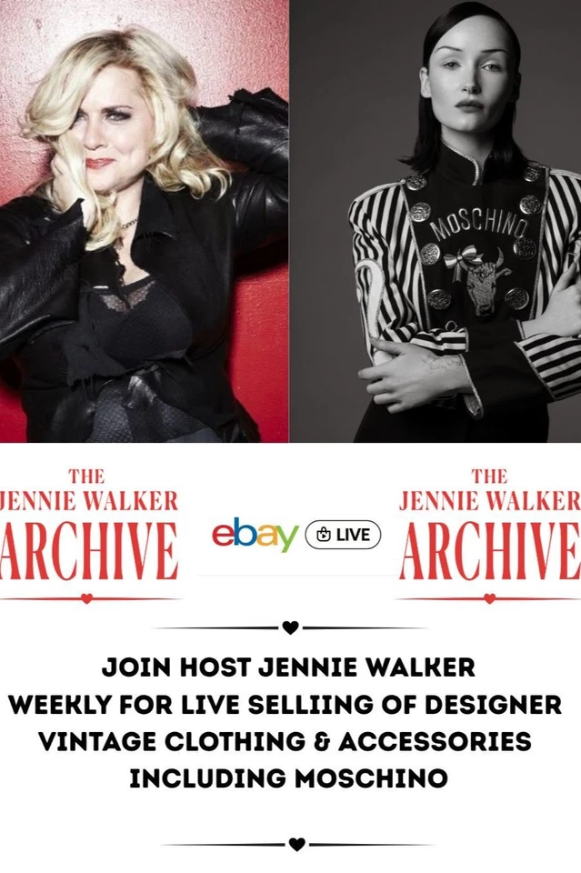 Vintage Moschino with Jennie Walker