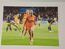 Signed Jackie Groenen (Netherlands Women) Photo