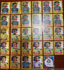 GOLD CRUMPLE (Best Deal): RARE Panini WorldCup- Pick a Card: ALGERIA & AUSTRALIA