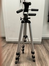 Bogen 3033 Professional Tripod W/ 3047 Head Std Mount, Vintage, Fully Functional