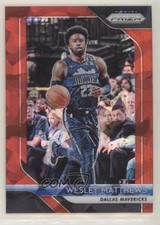 2018-19 Panini Prizm Red Ice Prizm Wesley Matthews #290 07rd