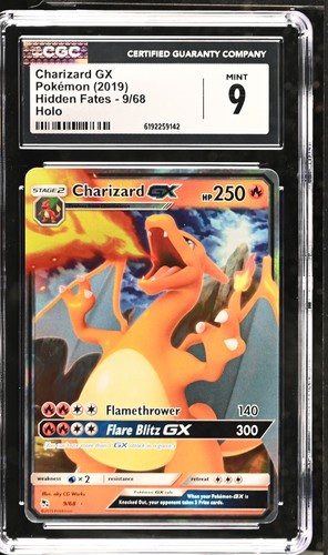 Charizard-GX graded CGC 9 for sale on eBay