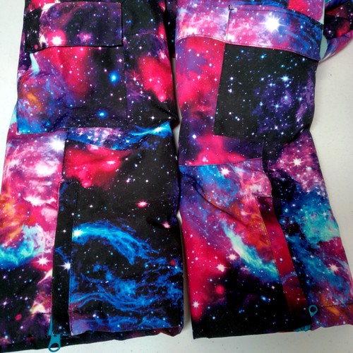 Blue Magic Snowsuit Air Dance Girls Size US 8/9 130 Cosmic Starry Sky Insulated - Picture 19 of 22