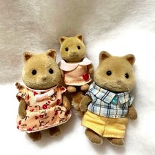Sylvanian Families Fox Baby Figure Toy Family Collectible Vintage Rare