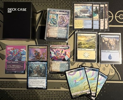 Magic Commander Deck Für Einsteiger - Meervolk - Azorius - Deckbox + Sleeves