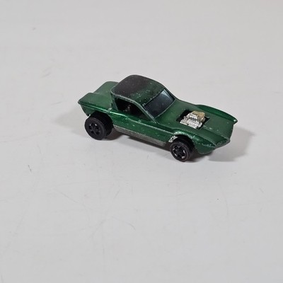 1967 Vintage Hot Wheels Redline Python Green Diecast Car