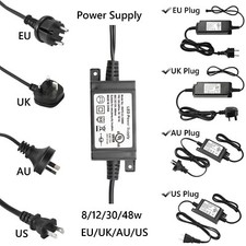 8W 12W 30W 48W Power Supply UK Plug Fit For FVTLED Decking Spot light 