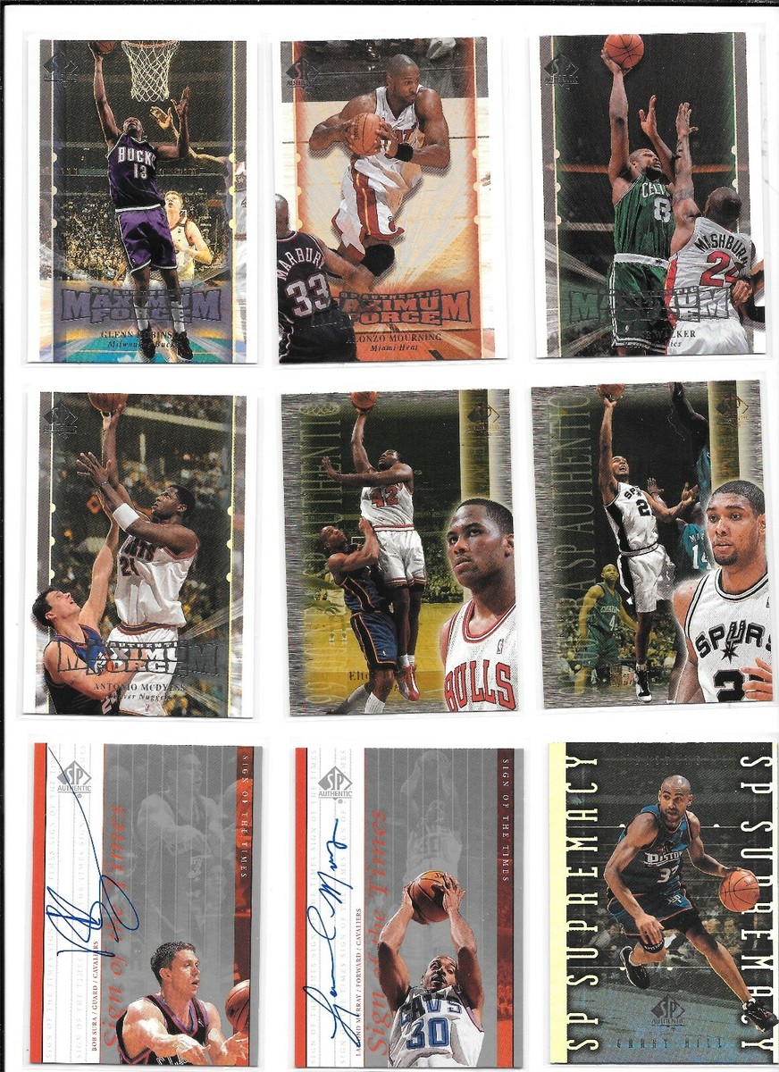 1999 SP Authentic - Maximum Force Kobe Bryant #M8 for sale online