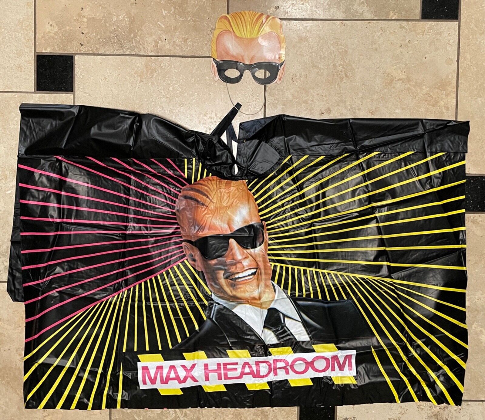 Max Headroom Halloween Poncho- 5 Awesome Things on eBay this week