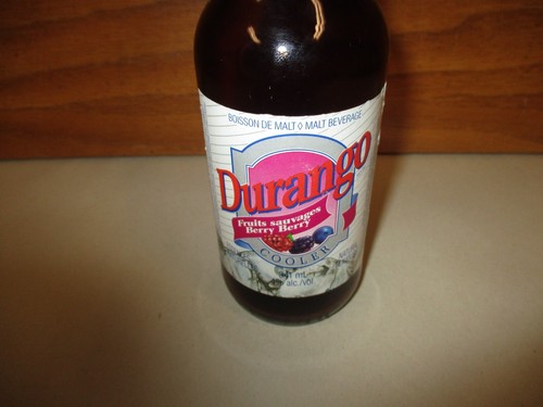 Vintage 80's Molson Breweries 341ml EMPTY Durango Berry Berry Cooler Beer Bottle - Picture 5 of 14