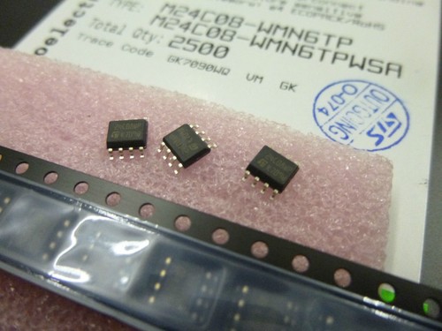 10 pieces M24C08 WMN6 = 24C08 8Kbit I²C BUS EEPROM -40°C to +85°C NEW - Picture 6 of 12