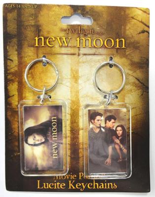 Twilight - 2 Schlüsselanhänger - New Moon Movie Poster Keychain Set - NEU - NECA