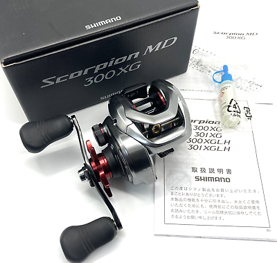 Shimano 21 Scorpion MD 300XG Right Handed Baitcasting Reel Shimano 21 Scorpion MD 300XG Right Handed Baitcasting Reel