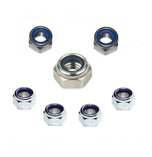 MARKENLOS 50 pcs Self Locking Nuts 8mm DIN 985 M8 Stainless Steel A2 - Professional Quality